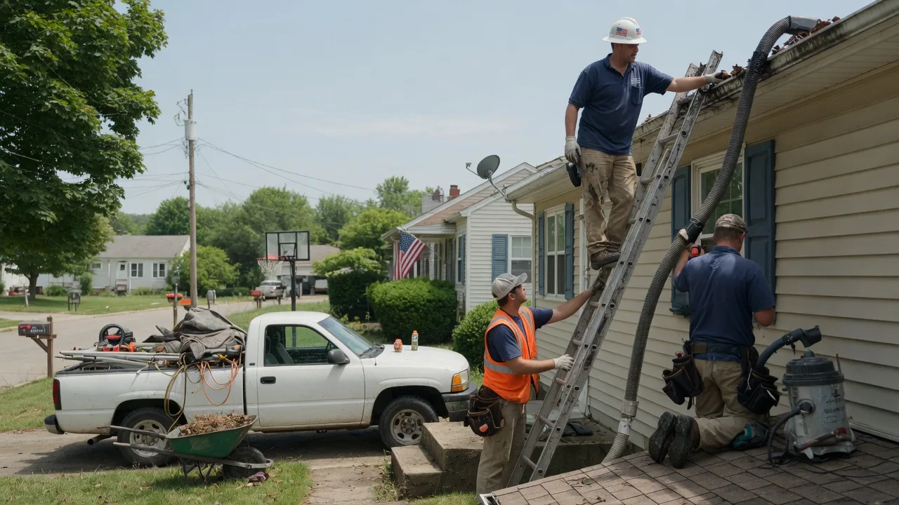 Gutter Installation in North Lewisburg, OH near me